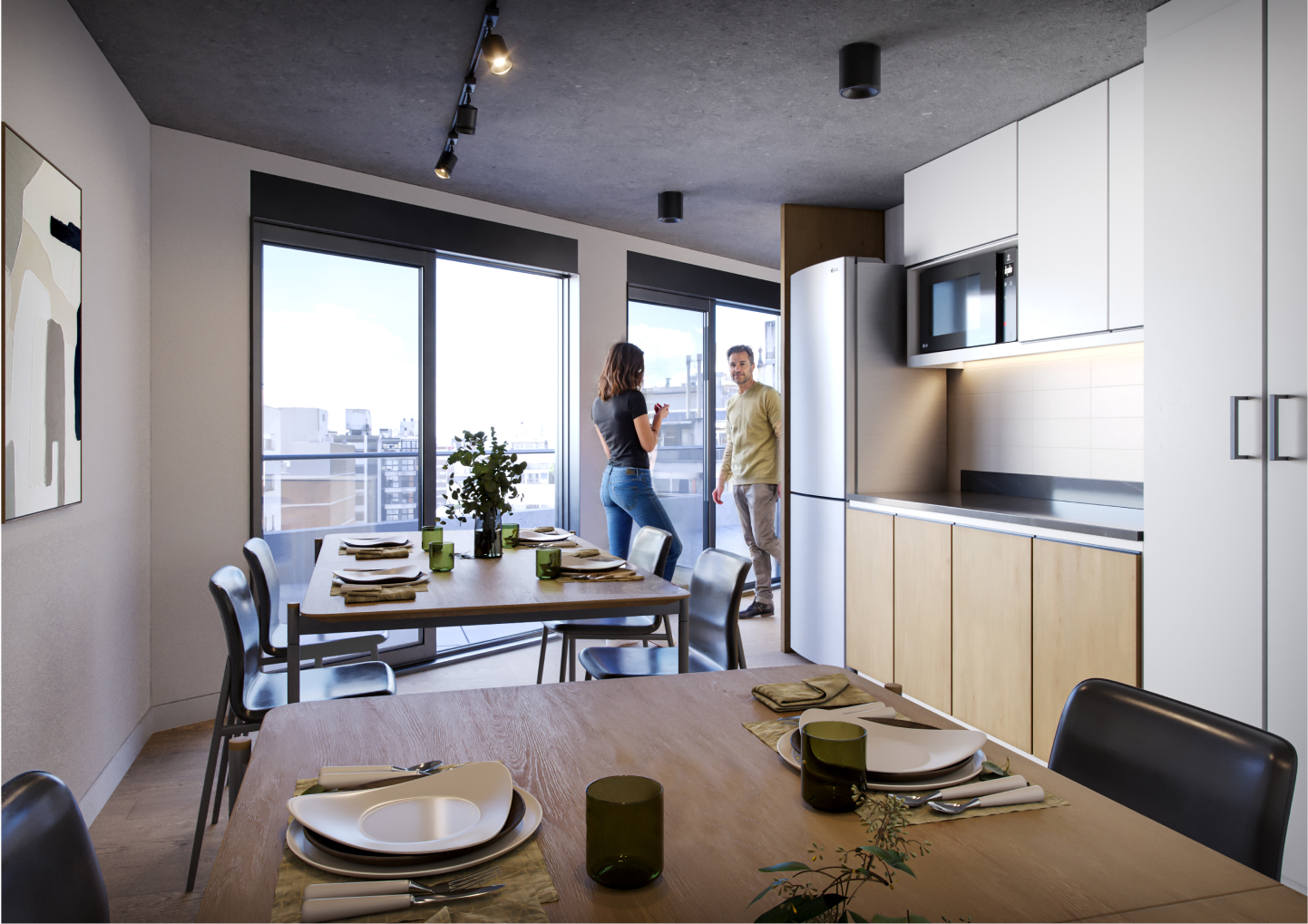 Render Fachada Velvet 1-3